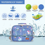 Motherly Mini Diaper Bag for Mothers for Travel | Small Maternity Handbag for Newborn Baby | Mothers Travelling Bag | Multiple Pockets Water Resistant Baby Bag I Hospital Bag for Moms (Unicorn Blue)