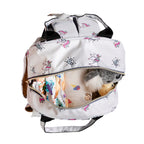 Motherly Solid Diaper Bag for Moms (Black) – Water-Resistant Maternity & Travel Bag with Multiple Pockets