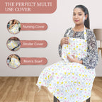 Motherly Nursing Breastfeeding Cover Scarf Cloth- Breast Feeding shawl - MOTHERLY