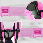 Motherly 2-in-1 Baby Carrier Bag for 6 to 36 Months - Kangaroo Style with Hip Seat for Comfort Carrying - MOTHERLY