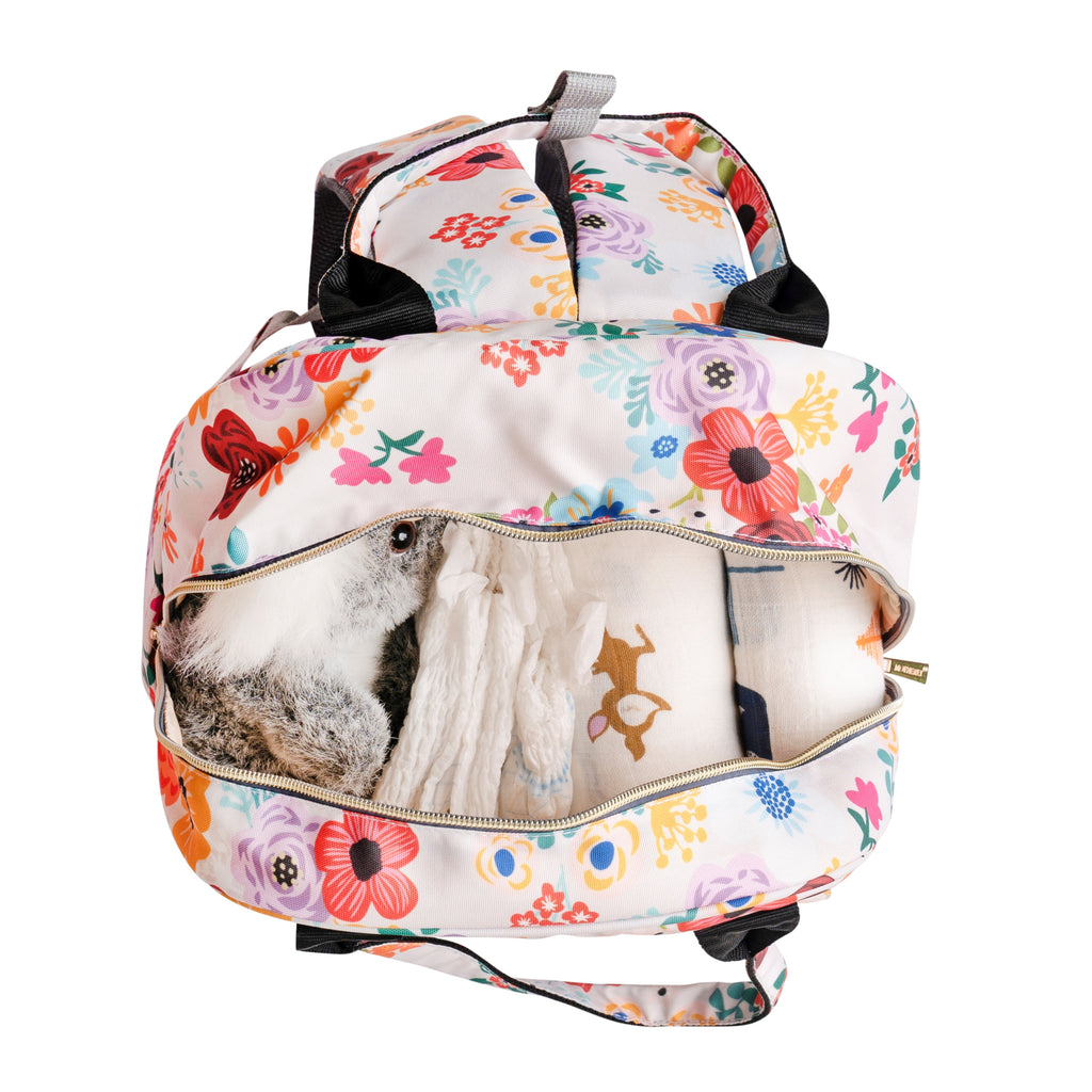Motherly Solid Diaper Bag for Mothers for Travel, Maternity Bag for Newborn Baby, Mothers Travelling Bag, Multiple Pocket Water Resistant Baby Bag, Hospital Bag for moms (Black) - MOTHERLY