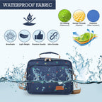 Motherly Mini Diaper Bag for Moms (Unicorn Blue) – Water-Resistant Travel & Maternity Handbag with Multiple Pockets