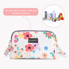 Motherly Diaper Organization Pouches, Pretty Travel Toiletry Bag Set for Women, Stylish Party Clutch or Handbag - MOTHERLY
