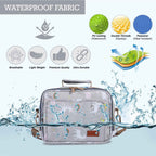 Motherly Mini Diaper Bag for Mothers for Travel | Small Maternity Handbag for Newborn Baby | Mothers Travelling Bag | Multiple Pockets Water Resistant Baby Bag I Hospital Bag for Moms (Unicorn Blue)