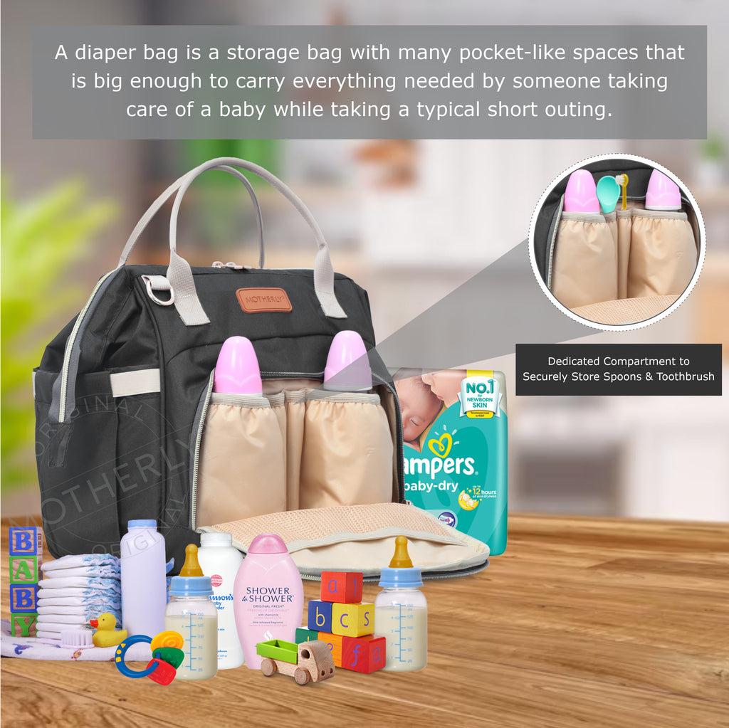 Motherly Multipurpose Baby Utility Bag for Tools and Equipment - MOTHERLY