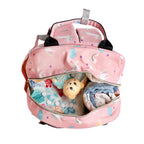 Motherly Solid Diaper Bag for Mothers for Travel, Maternity Bag for Newborn Baby, Mothers Travelling Bag, Multiple Pocket Water Resistant Baby Bag, Hospital Bag for moms (Black) - MOTHERLY