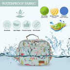 Motherly Mini Diaper Bag for Moms (Unicorn Blue) – Water-Resistant Travel & Maternity Handbag with Multiple Pockets