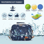 Motherly Mini Diaper Bag for Mothers for Travel | Small Maternity Handbag for Newborn Baby | Mothers Travelling Bag | Multiple Pockets Water Resistant Baby Bag I Hospital Bag for Moms (Unicorn Blue)