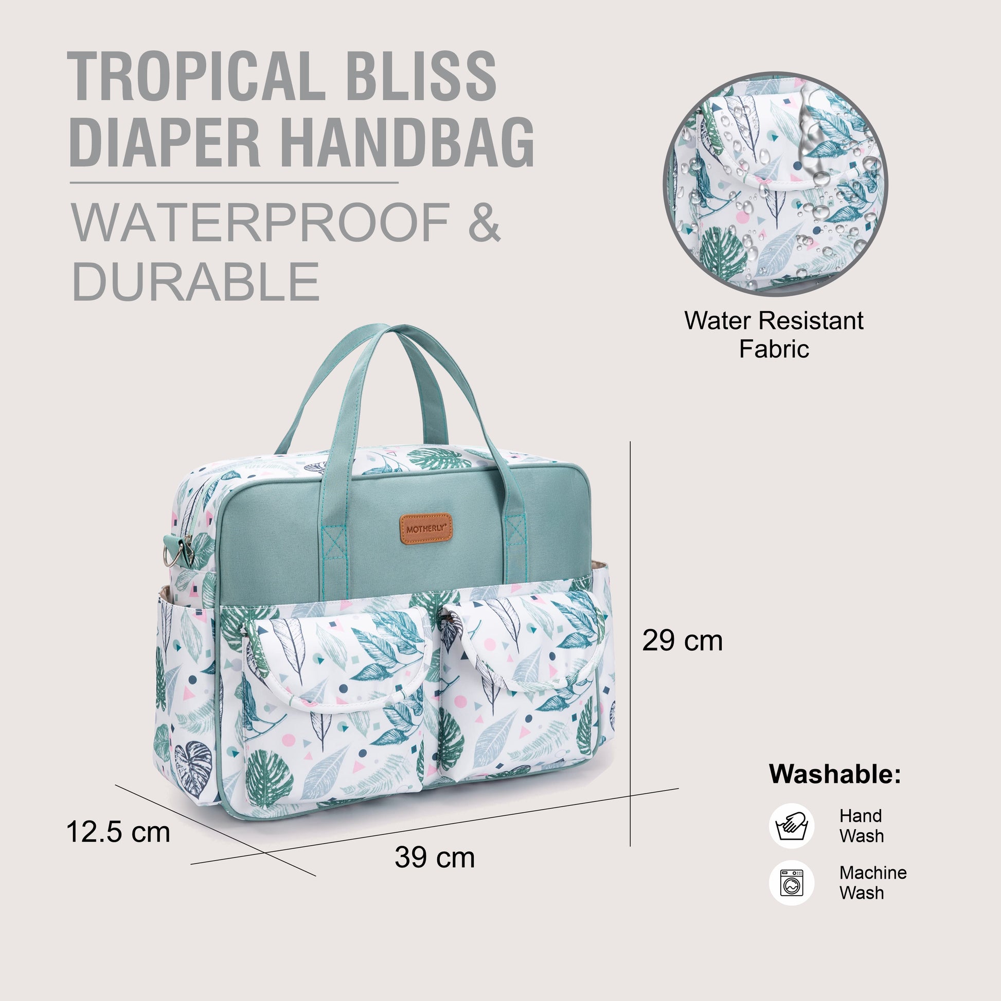 Motherly Tropical Bliss Diaper Handbag