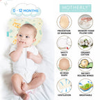 Baby Head Support Pillow Gentle Ergonomic and Comforting Design - MOTHERLY
