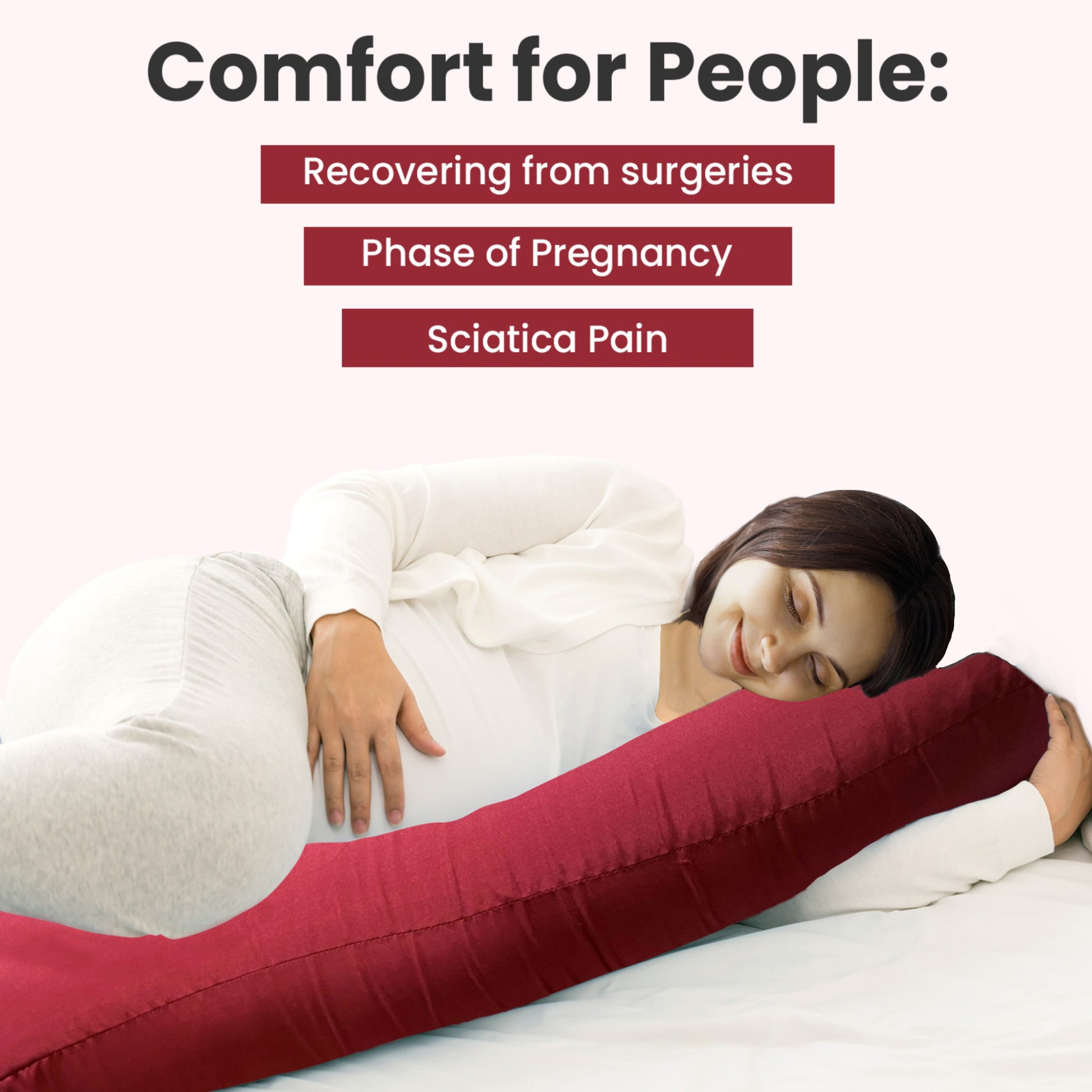 Motherly Maternity Pillows for Pregnancy Sleeping - MOTHERLY