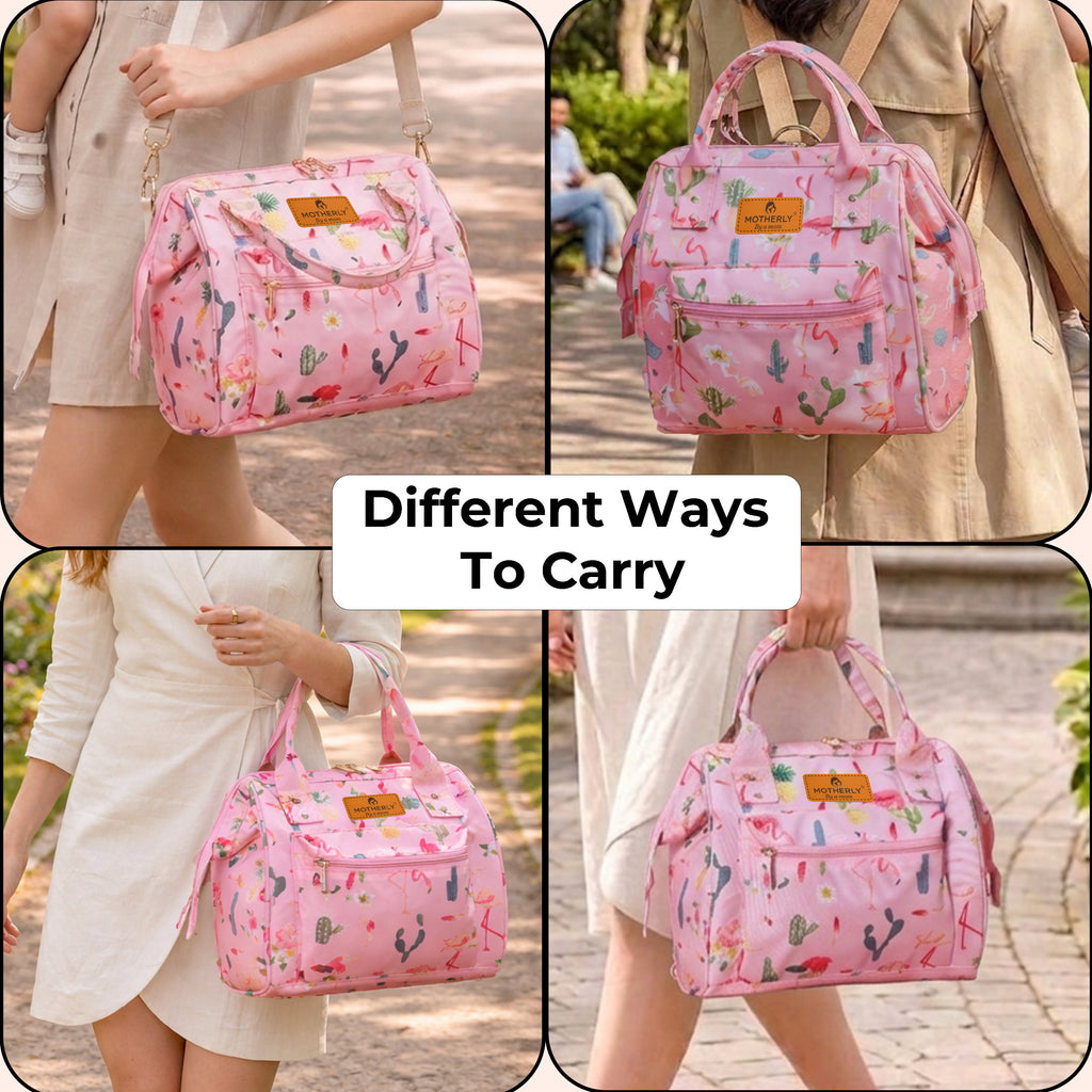 Motherly Nano Diaper Bag for Mothers | Small Diaper handbag for mom for Travel