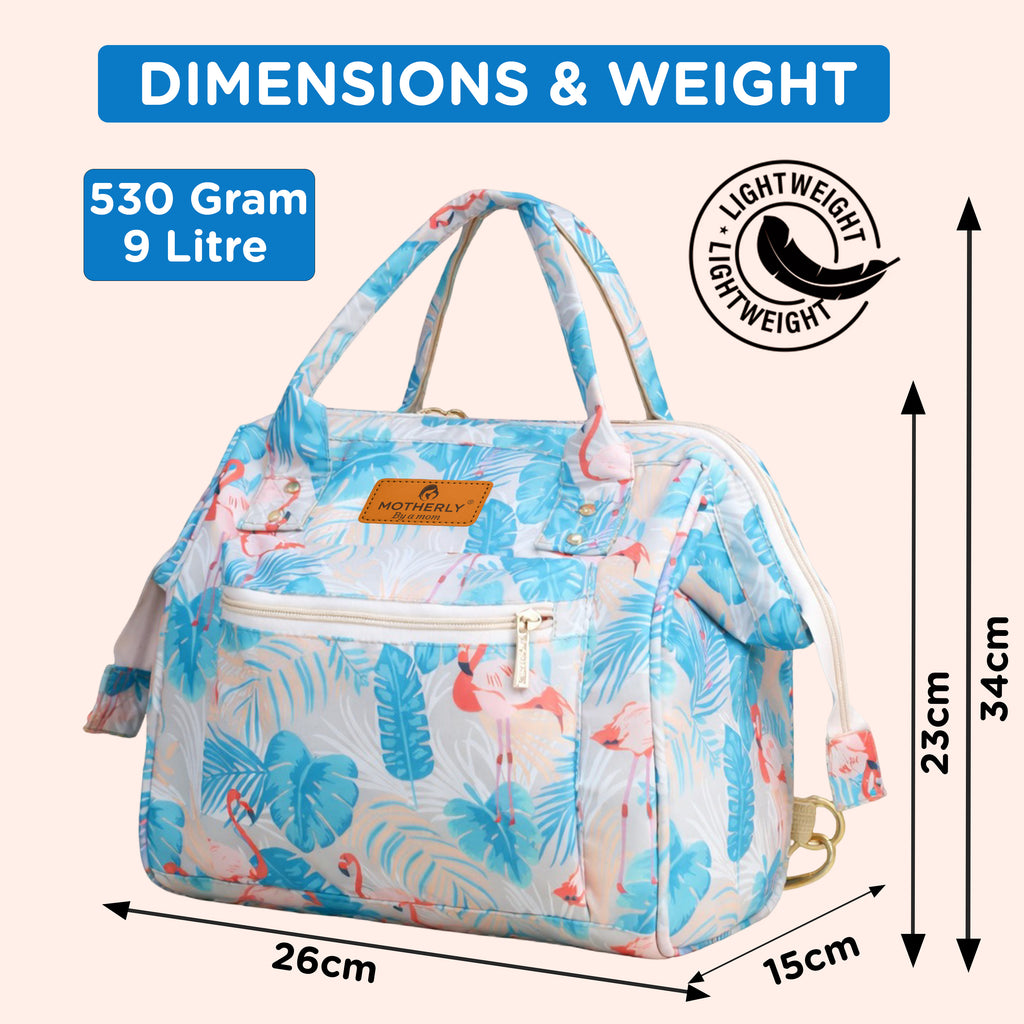 Motherly Nano Diaper Bag for Mothers | Small Diaper handbag for mom for Travel