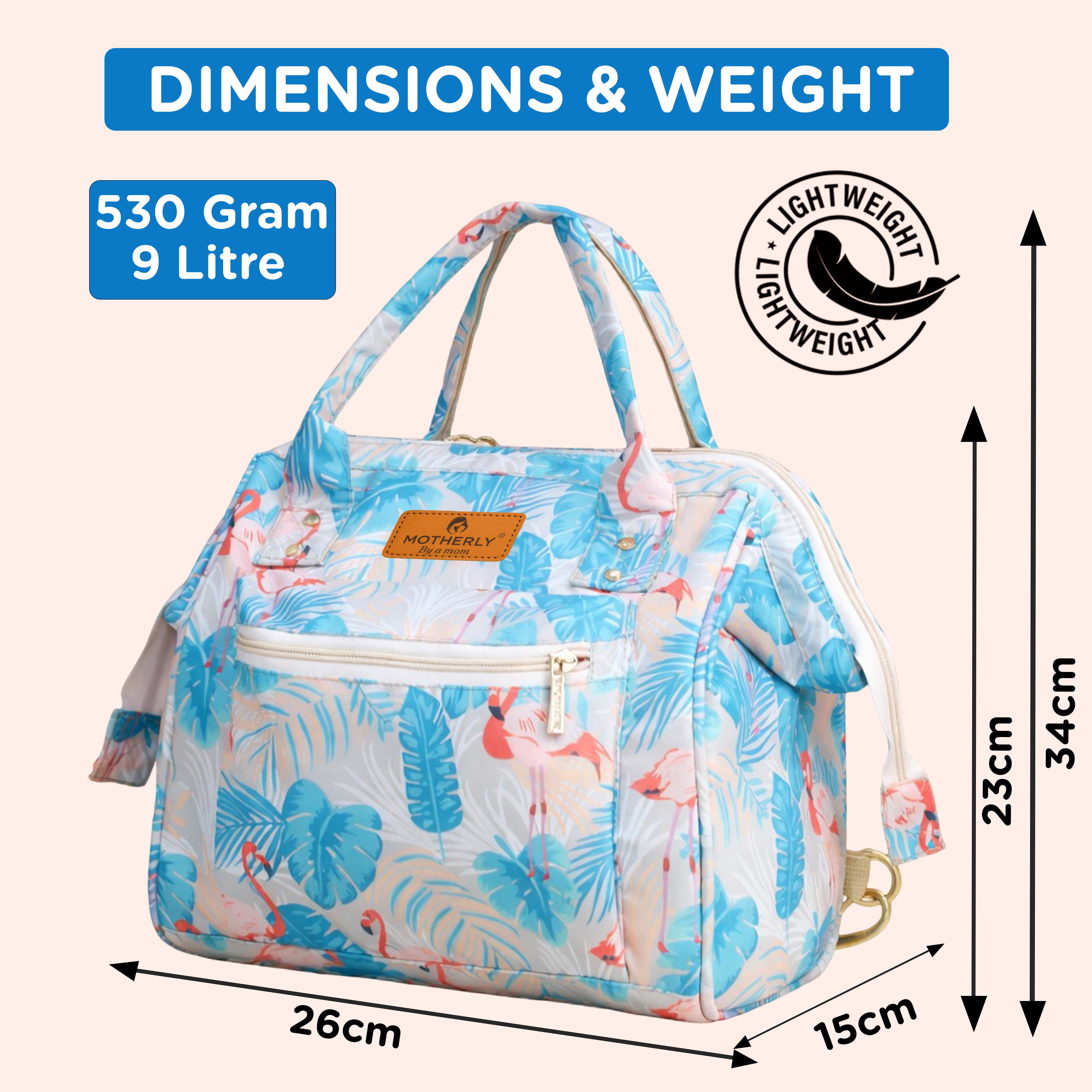 Motherly Nano Diaper Bag for Mothers | Small Diaper handbag for mom for Travel