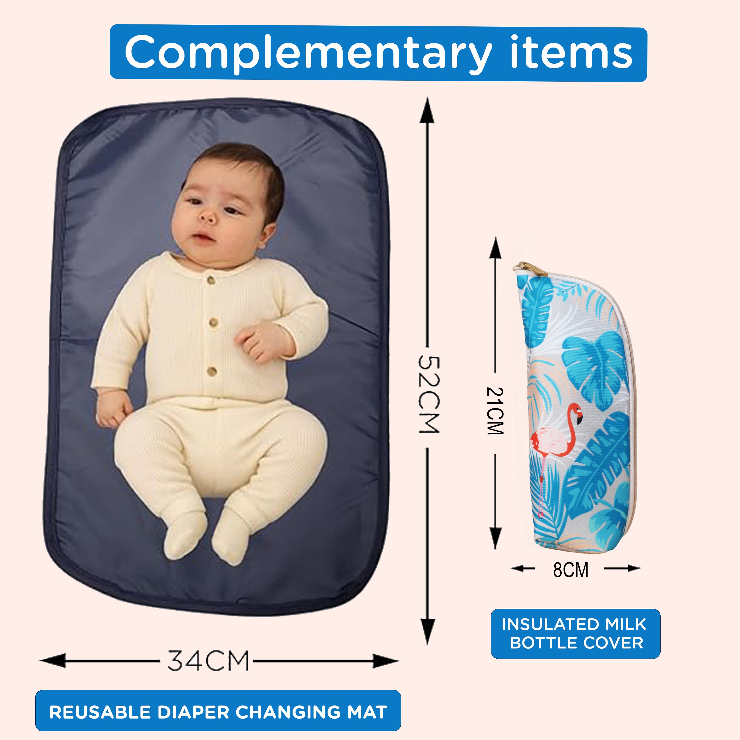Motherly Nano Diaper Bag for Mothers | Small Diaper handbag for mom for Travel