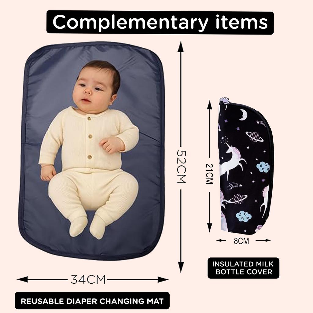 Motherly Nano Diaper Bag for Mothers | Small Diaper handbag for mom for Travel