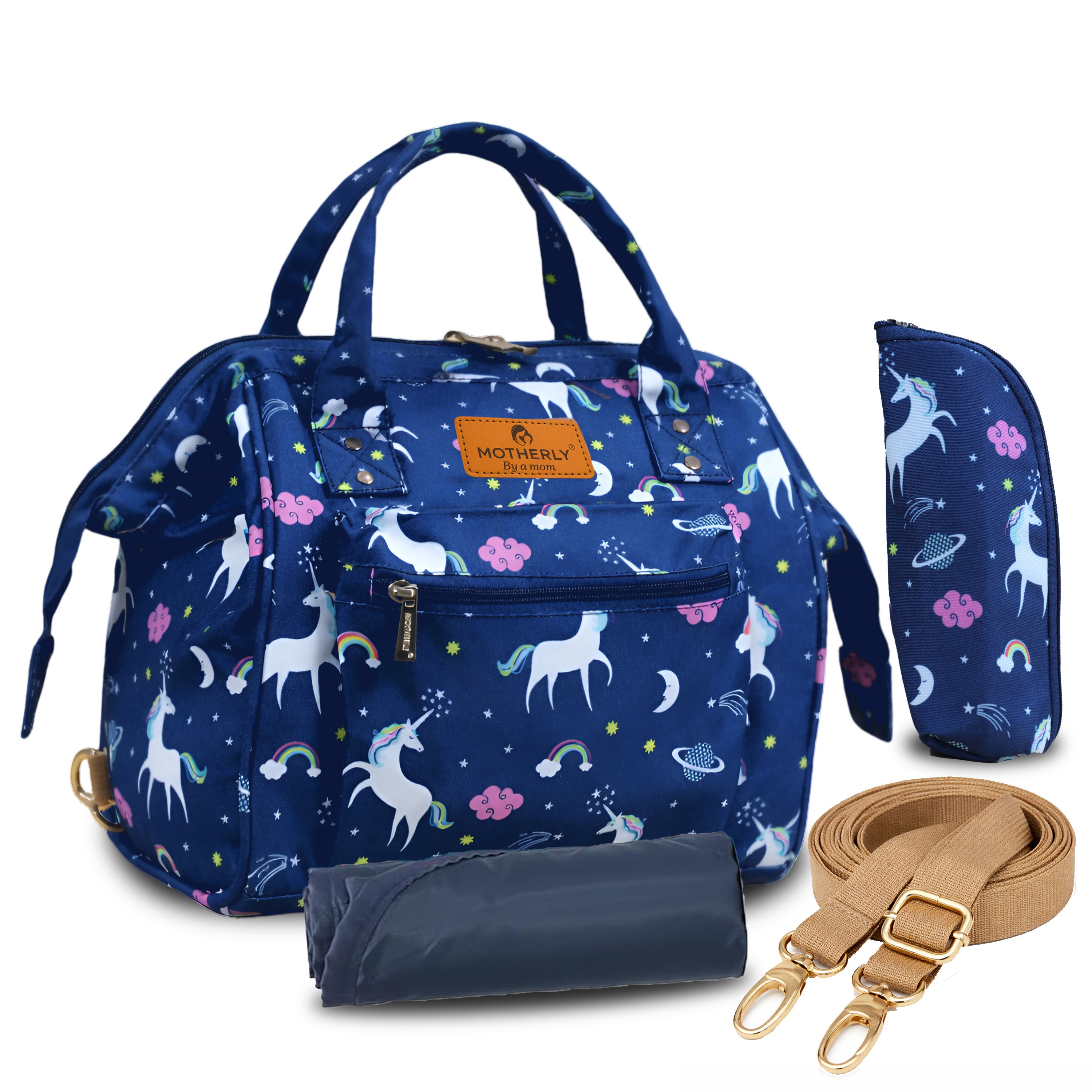 Motherly Nano Diaper Bag for Mothers | Small Diaper handbag for mom for Travel