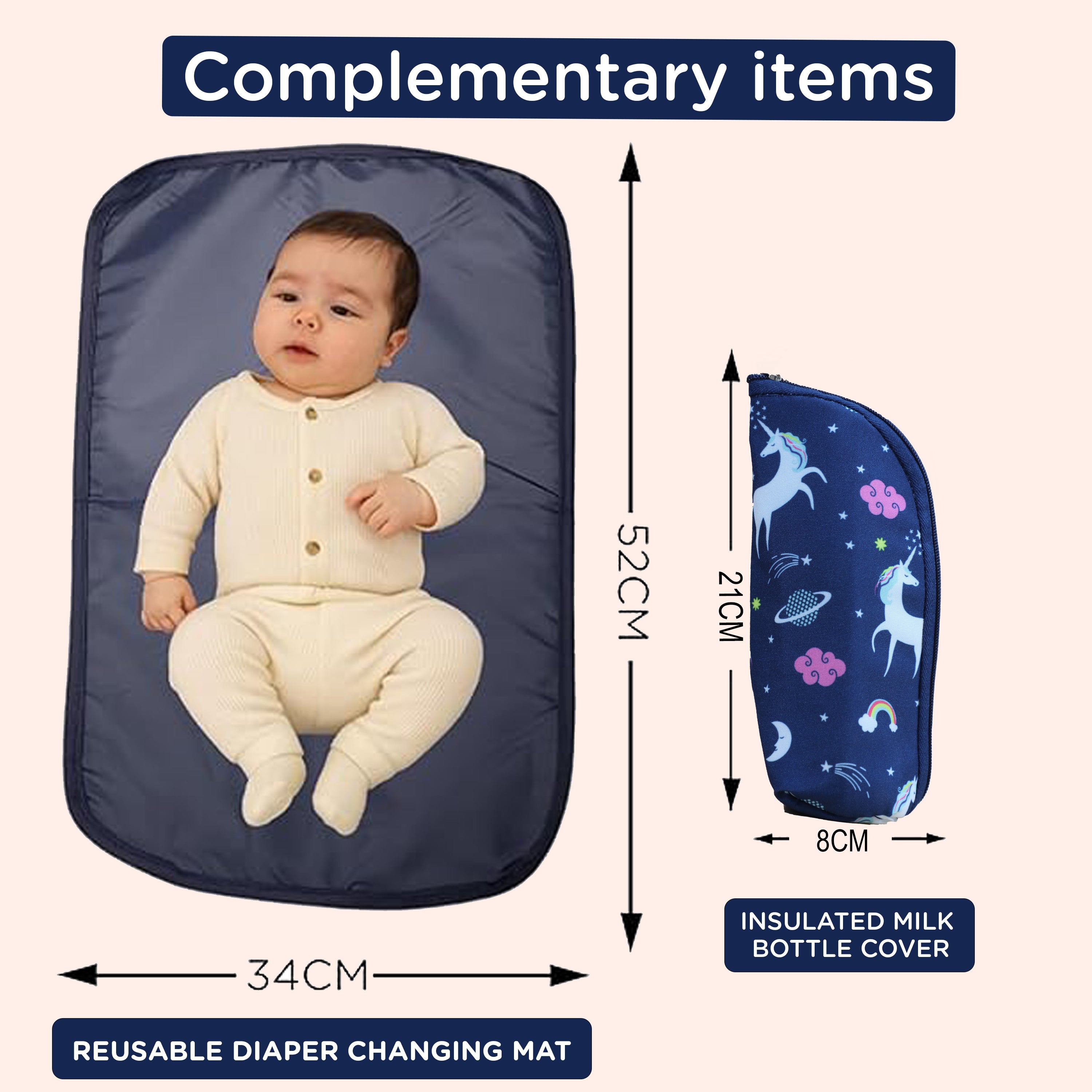 Motherly Nano Diaper Bag for Mothers | Small Diaper handbag for mom for Travel