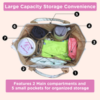 Motherly Nano Diaper Bag for Mothers | Small Diaper handbag for mom for Travel