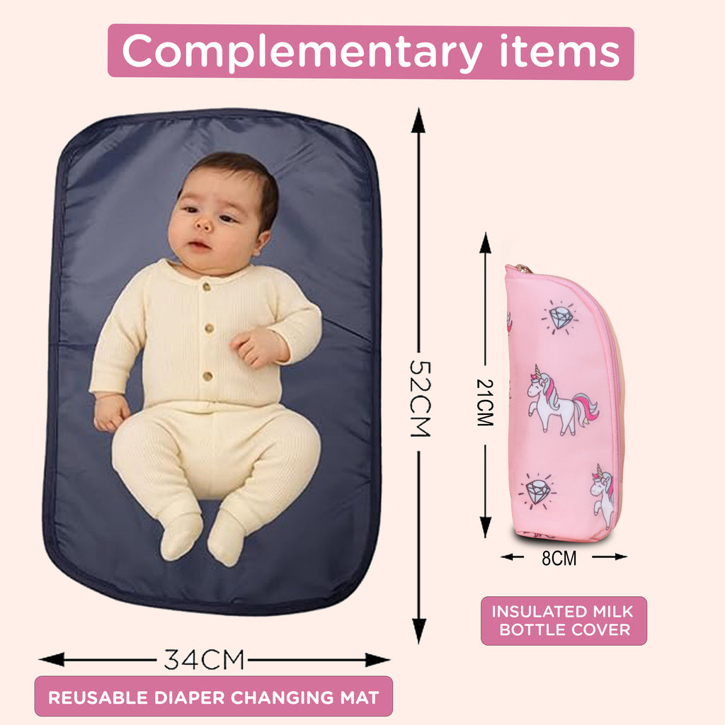 Motherly Nano Diaper Bag for Mothers | Small Diaper handbag for mom for Travel