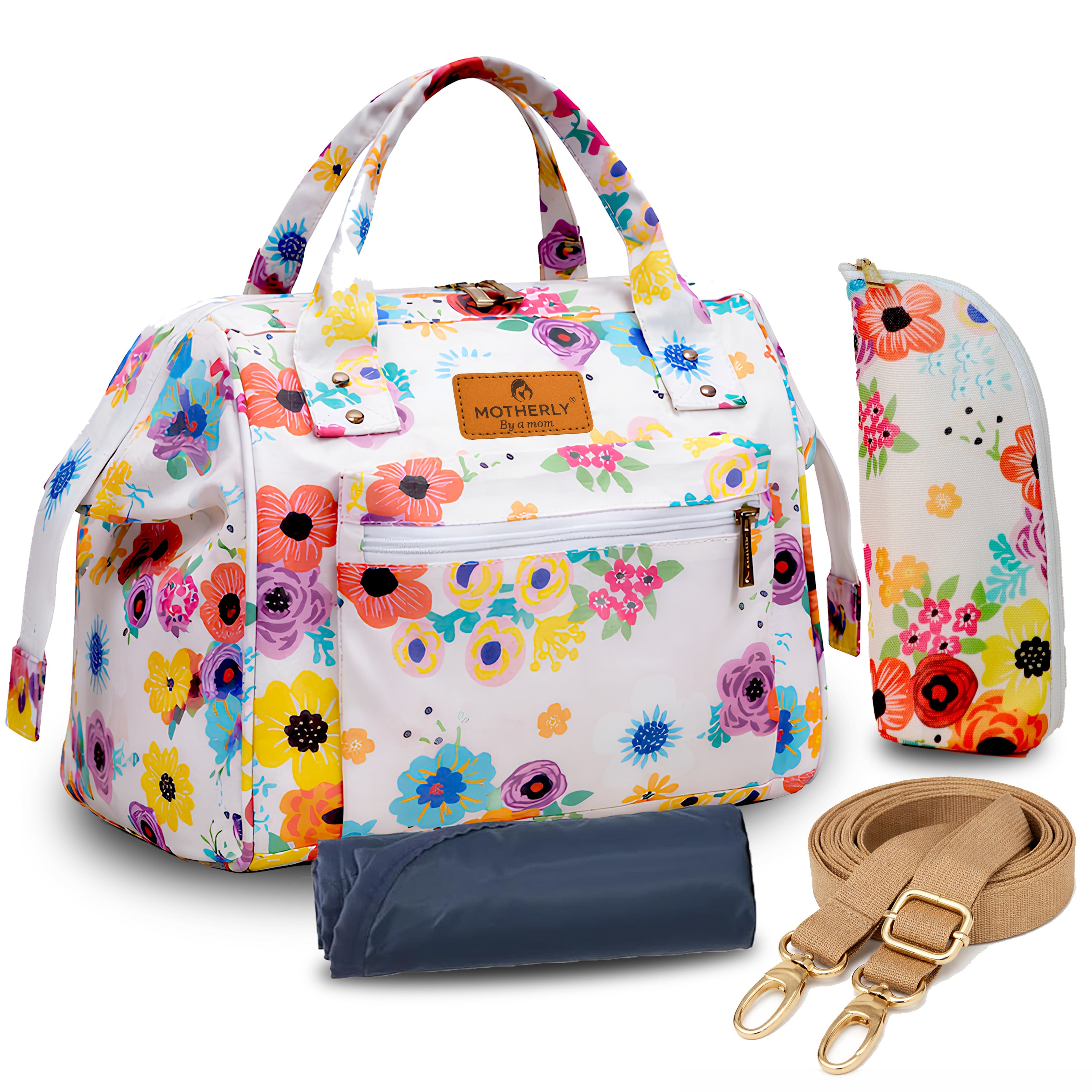 Motherly Nano Diaper Bag for Mothers | Small Diaper handbag for mom for Travel