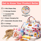 Motherly Nano Diaper Bag for Mothers | Small Diaper handbag for mom for Travel