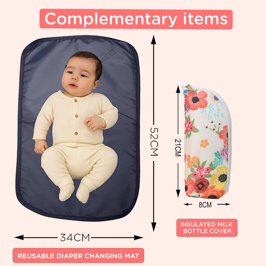 Motherly Nano Diaper Bag for Mothers | Small Diaper handbag for mom for Travel