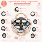 Motherly Glory Tote Diaper Bag for Moms – Water-Resistant Maternity & Travel Bag with Multiple Pockets