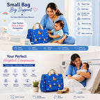 Motherly Glory Tote Diaper Bag for Moms – Water-Resistant Maternity & Travel Bag with Multiple Pockets
