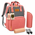 Motherly Crown Combo Melange Fabric Diaper Bag for Mothers for Travel With Warranty | Spacious Diaper Bags for Mom | baby bag for mother travel | Maternity Bags for Mother and Baby