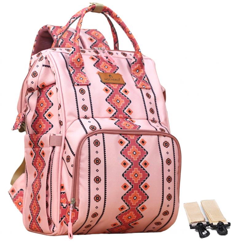 Motherly VivaLuxe Baby Bag for Mother Travel with Warranty/Diaper Bag with Insulated Baby Bottle Pocket/Diaper Bag for Mothers for Travel with Multi Compartments, Diaper Bags for Mom (Black)