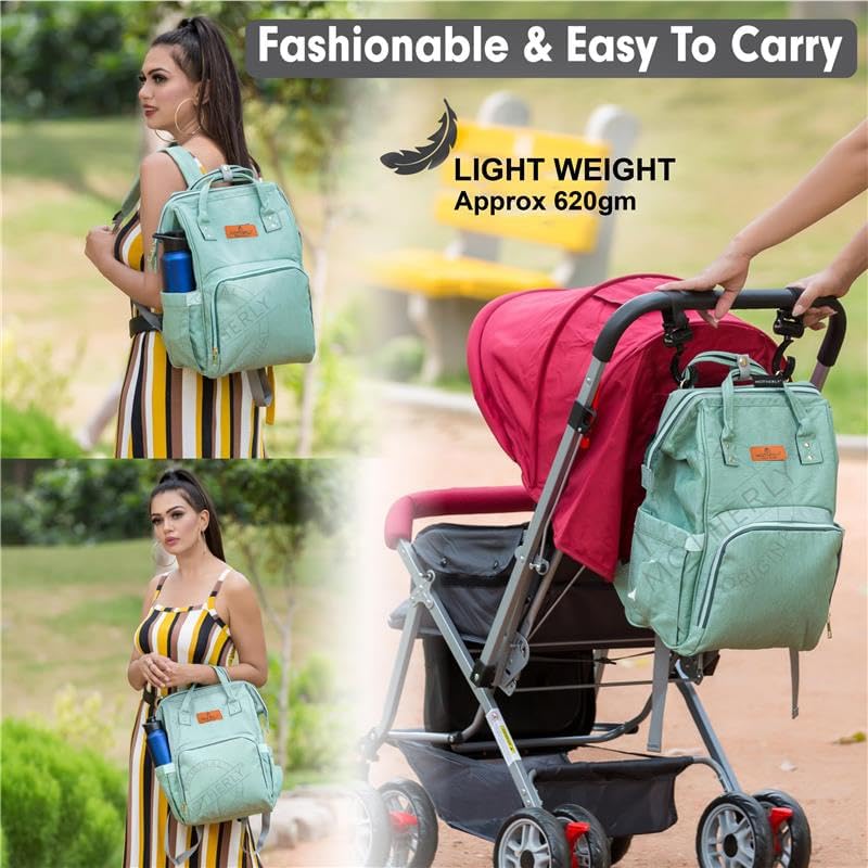 Motherly Everyday Diaper Bag – Travel & Maternity Bag for Moms