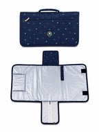 Motherly Portable Diaper Changing Mat – Leak-Proof, One-Hand Foldable Pad for Travel & Baby Shower Gift