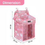 Motherly Baby Crib Organizer Hanging Diaper Storage Detachable Multiple Pockets Stackable Nursery Essentials - MOTHERLY
