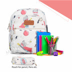 Motherly Kindergarten Backpack, Daycare Bags for Kids, Toddler Bag, Creche Bag Casual Backpack Picnic Bag for Kids, Unisex School Bag for Boys & Girls with Free Pencil Stationery Pouch (11 Inch) - MOTHERLY