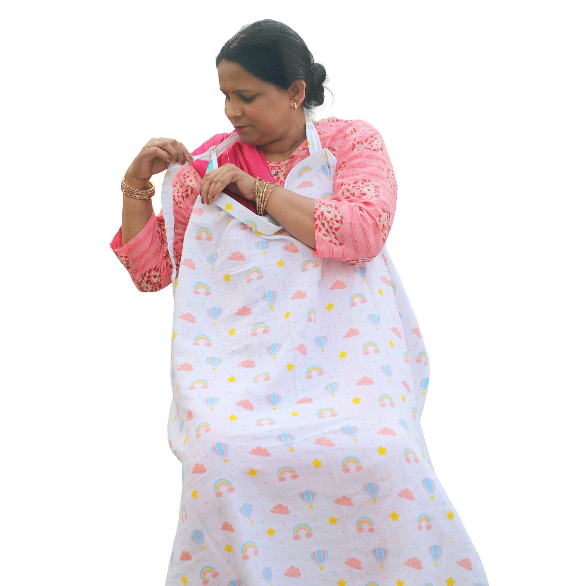 Motherly Nursing Breastfeeding Cover Scarf Cloth- Breast Feeding shawl