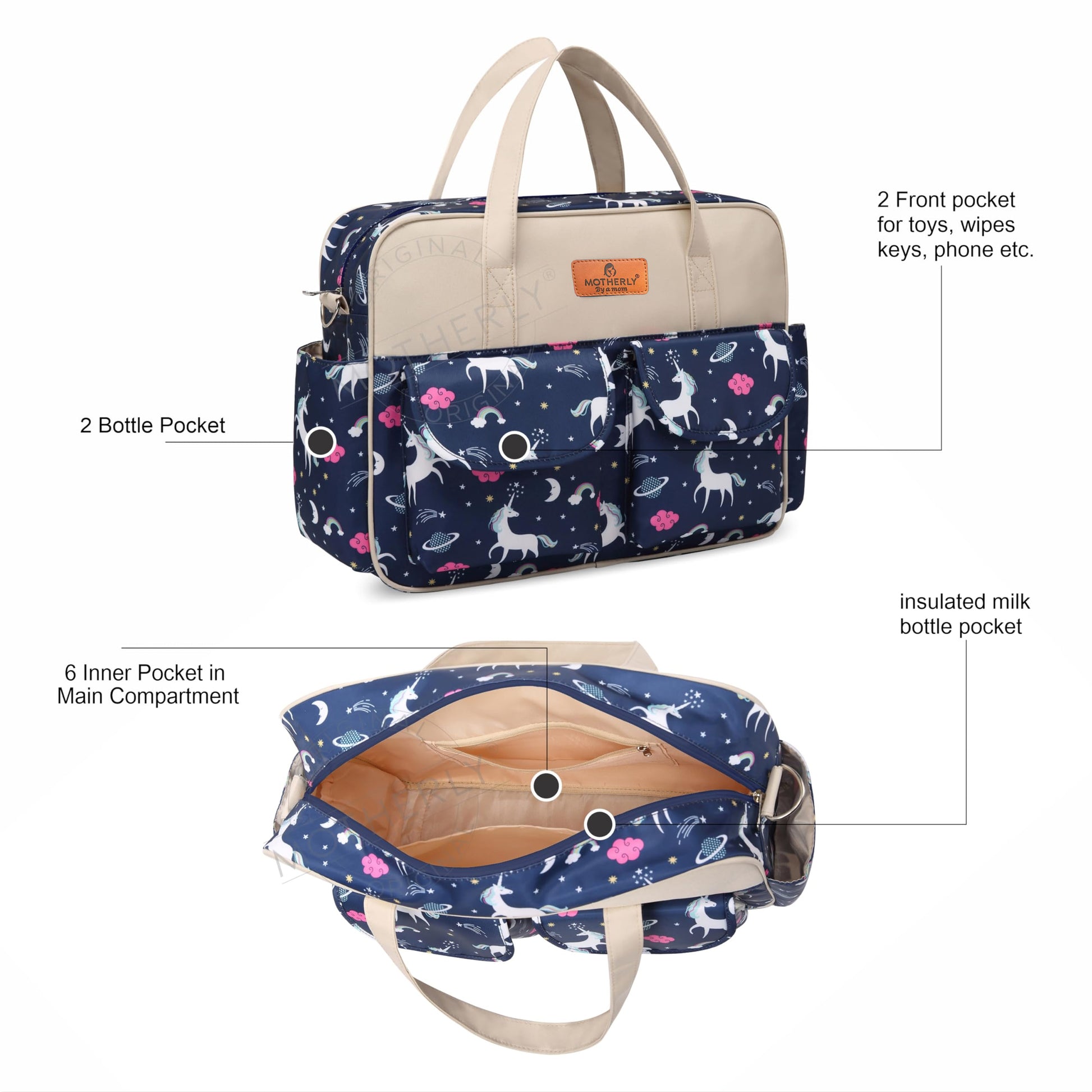 Motherly Tropical Bliss Diaper Handbag