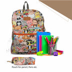Motherly Kindergarten Backpack, Daycare Bags for Kids, Creche Bag Backpack Casual Backpack Picnic Bag for Kids, Unisex School Bag for Boys & Girls with Free Pencil Stationery Pouch (16 Inch) - MOTHERLY