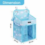 Motherly Baby Crib Organizer Hanging Diaper Storage Detachable Multiple Pockets Stackable Nursery Essentials - MOTHERLY