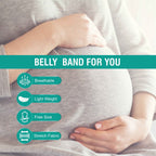 Motherly Maternity Belly Support Belt (Pre-Pregnancy-Type1, Grey, Free Size)