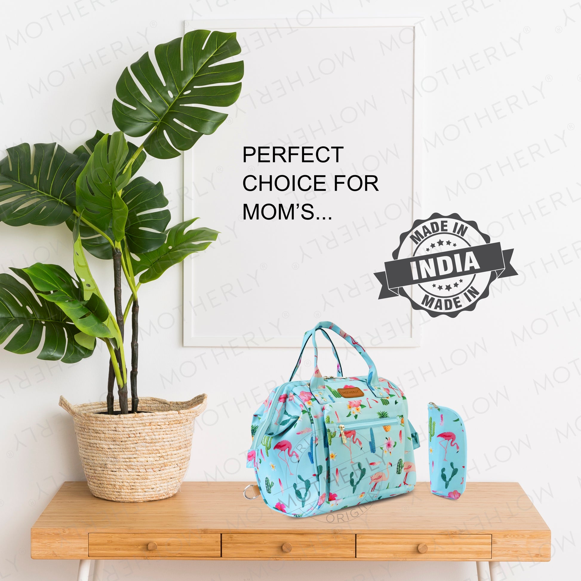 Motherly Nano Diaper Bag for Mothers | Small Diaper handbag for mom for Travel