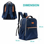 Motherly Laptop Diaper Bag for Mothers for Travel, Maternity Bag for Newborn Baby, Mothers Travelling Bag, Multi Pocket Water Resistant Baby Bag, Hospital Bag for moms with Warranty and Offers - MOTHERLY