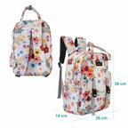 Motherly Solid Diaper Bag for Mothers for Travel, Maternity Bag for Newborn Baby, Mothers Travelling Bag, Multiple Pocket Water Resistant Baby Bag, Hospital Bag for moms (Black) - MOTHERLY