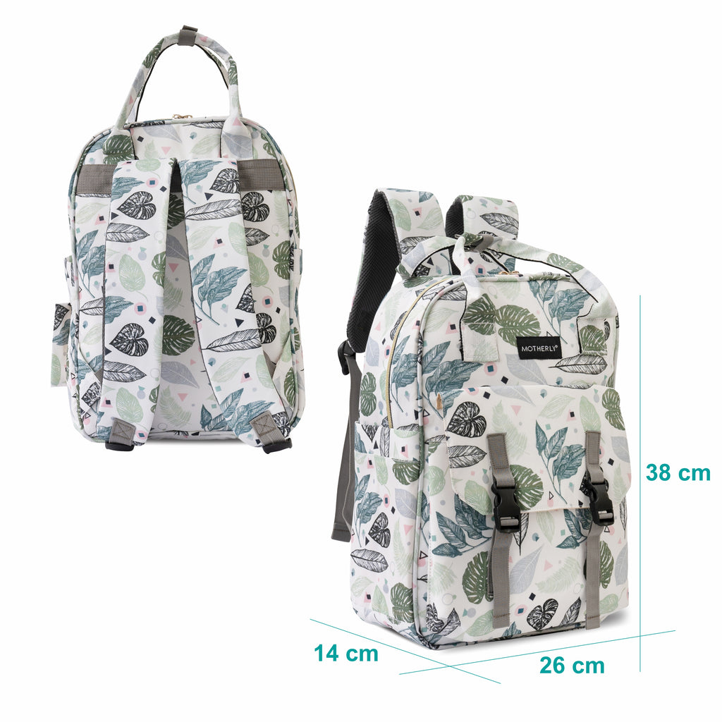 Motherly Solid Diaper Bag for Mothers for Travel, Maternity Bag for Newborn Baby, Mothers Travelling Bag, Multiple Pocket Water Resistant Baby Bag, Hospital Bag for moms (Black)