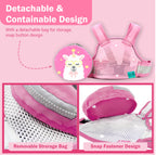 Motherly Children's Motorcycle Safety Harness Safe, Stylish Riding Companion with Two Wheeler Child Safety Belt - MOTHERLY