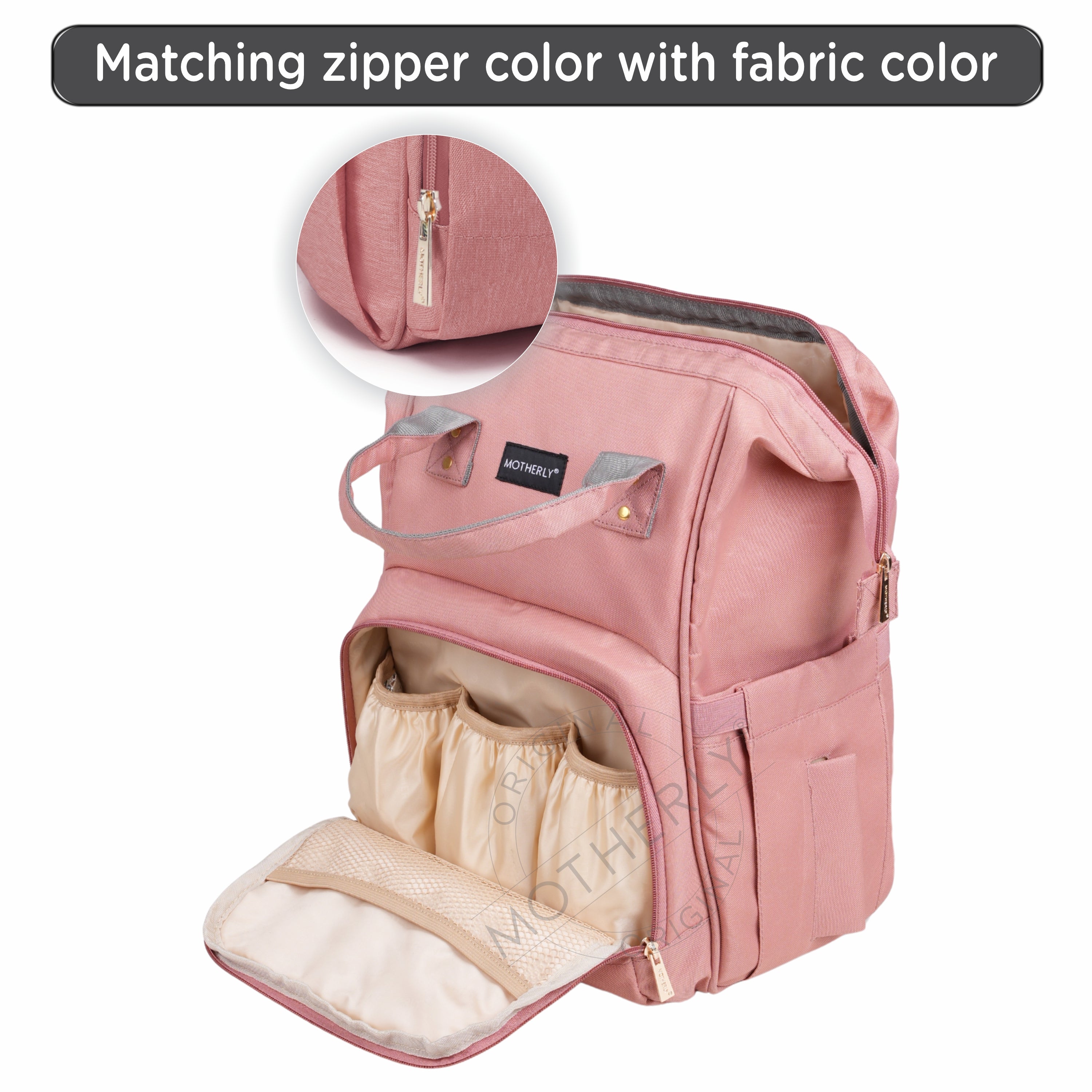 Motherly Everyday Diaper Bag – Travel & Maternity Bag for Moms