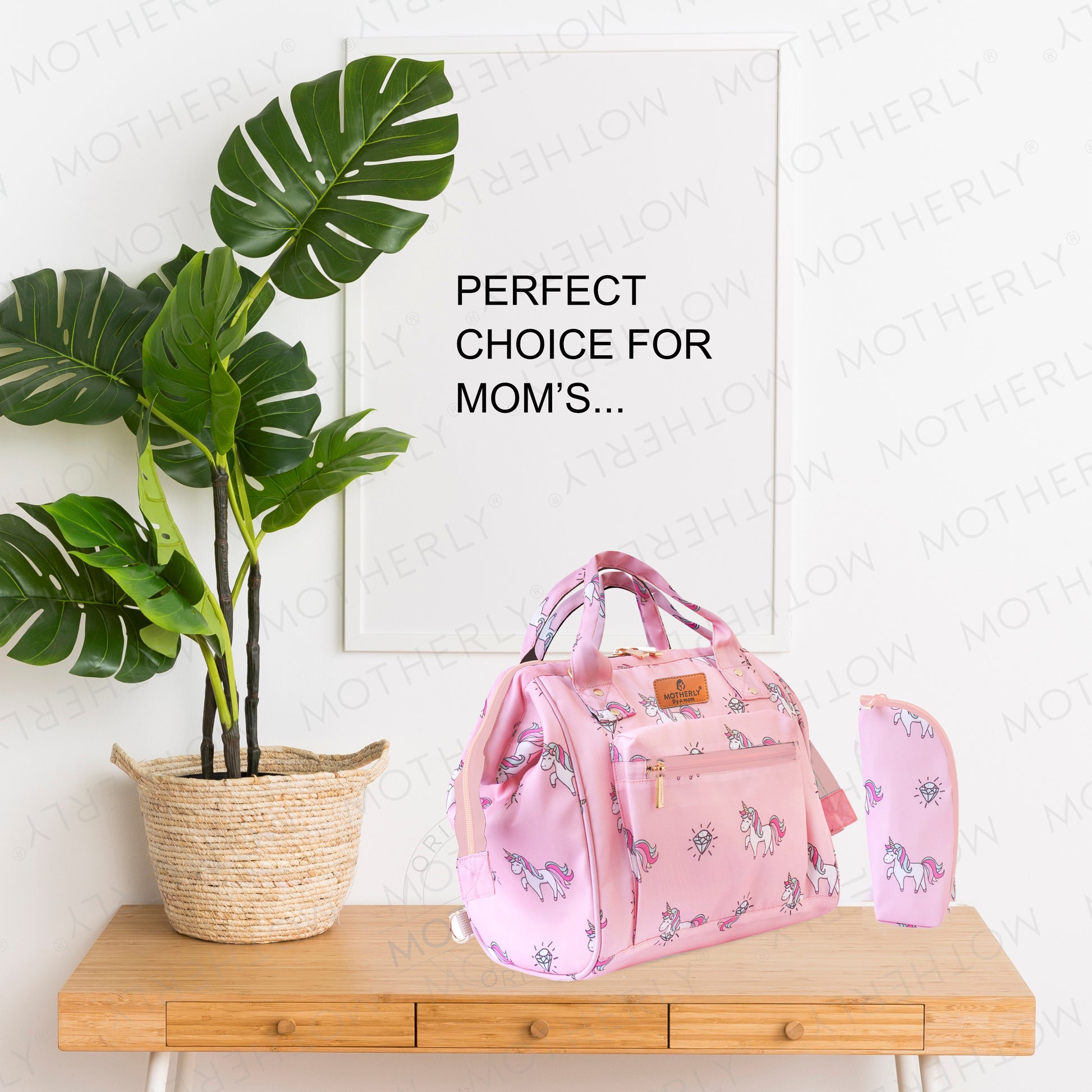 Motherly Nano Diaper Bag for Mothers | Small Diaper handbag for mom for Travel