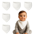 Motherly Bib for Baby 0 to 6 Month – Soft Muslin Baby Apron, Adjustable & Absorbent Bibs for Newborns to 12 Months Boys and girl