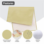 Motherly Premium Baby Mat Combo – Diaper Changing & Massage Mat | Reusable, Portable Bed Protector for Boys & Girls - grey-and-cream