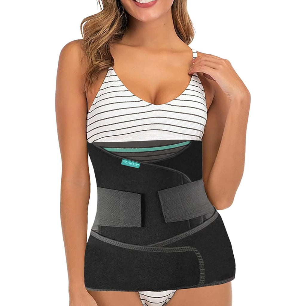 Motherly 3 In 1 Postpartum Recovery Belt (Fit From 30 Inch To 46 Inches Of Waist),One Size
